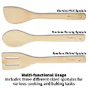 Hawkins Bamboo Spatula BSPTL3N- Set of 3 
