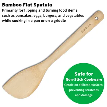 Hawkins Bamboo Spatula BSPTL3N- Set of 3 