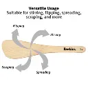 Hawkins Cedar Wood Spatula SPTL5 - Set of 5