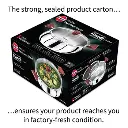 Hawkins SS Tri-ply Handi SSH50G, Stainless Steal, Induction Compatible, 5 Litre with Glass Lid