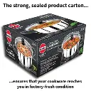 Hawkins SS Cook n Serve Casserole SSCB30G, 3 Litre, Stainless Steal, Induction Compatible  with Glass Lid