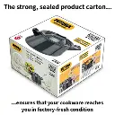 Futura Handi Saucepan AH3S Hard Anodised  3 Litre with Hard Anodised Lid (4.06 mm Thick)