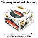 Futura Cook-n-Serve Stewpot AST50G Hard Anodised 5 Litre with Glass Lid (4.06 mm Thick) 