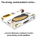 Futura Chapati Dosa Tava, INDT28, Nonstick, Induction Compatible, 28 cm