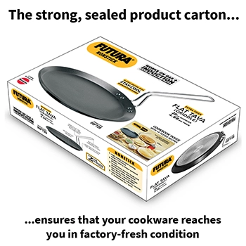 Futura Flat Chapati Tava INFT26, Induction Compatible, Nonstick  26 cm (4.88 mm Thick)