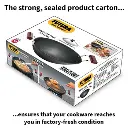 Hawkins Deep-Fry Pan IAD25S, Induction Compatible, Hard Anodised 2.5 Litre with Stainless Steel Lid (Flat Bottom, 4.06 mm Thick)