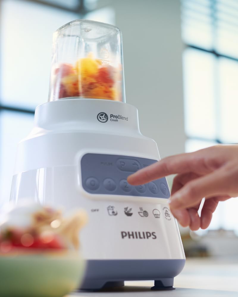 PHILIPS BLENDER HR2221/01  5000 SERIES 700W PLASTIC, 3 PIN PLUG 