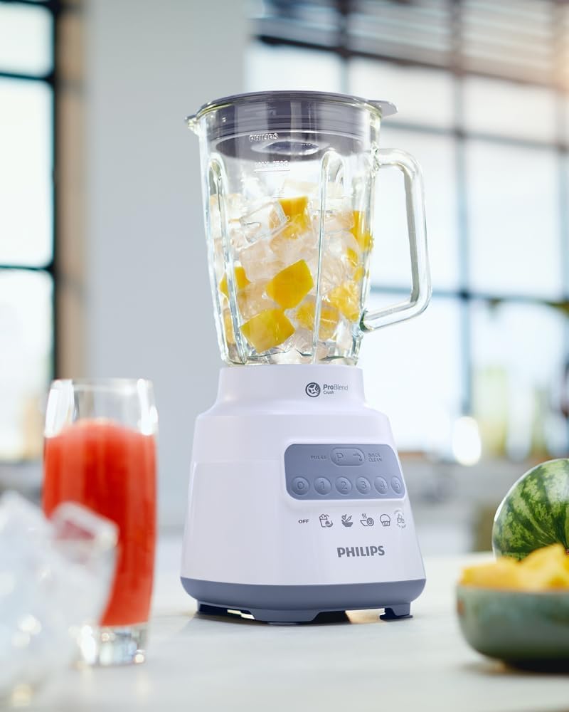 PHILIPS BLENDER HR2221/01  5000 SERIES 700W PLASTIC, 3 PIN PLUG 