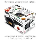 Futura Pressure Cooker IFP30 Hard Anodised 3 Litre (works of Gas+Induction)