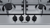 BOSCH BI HOB PGP6B5B60 60CM 4G SS FRONT KNOBS