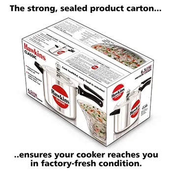 Hawkins Pressure Cooker CL65 Classic 4 Litre  