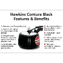 Hawkins Pressure Cooker CB30 Contura Black 3 Litre