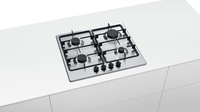 BOSCH BI HOB PGP6B5B60 60CM 4G SS FRONT KNOBS