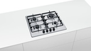 BOSCH BI HOB PGP6B5B60 60CM 4G SS FRONT KNOBS