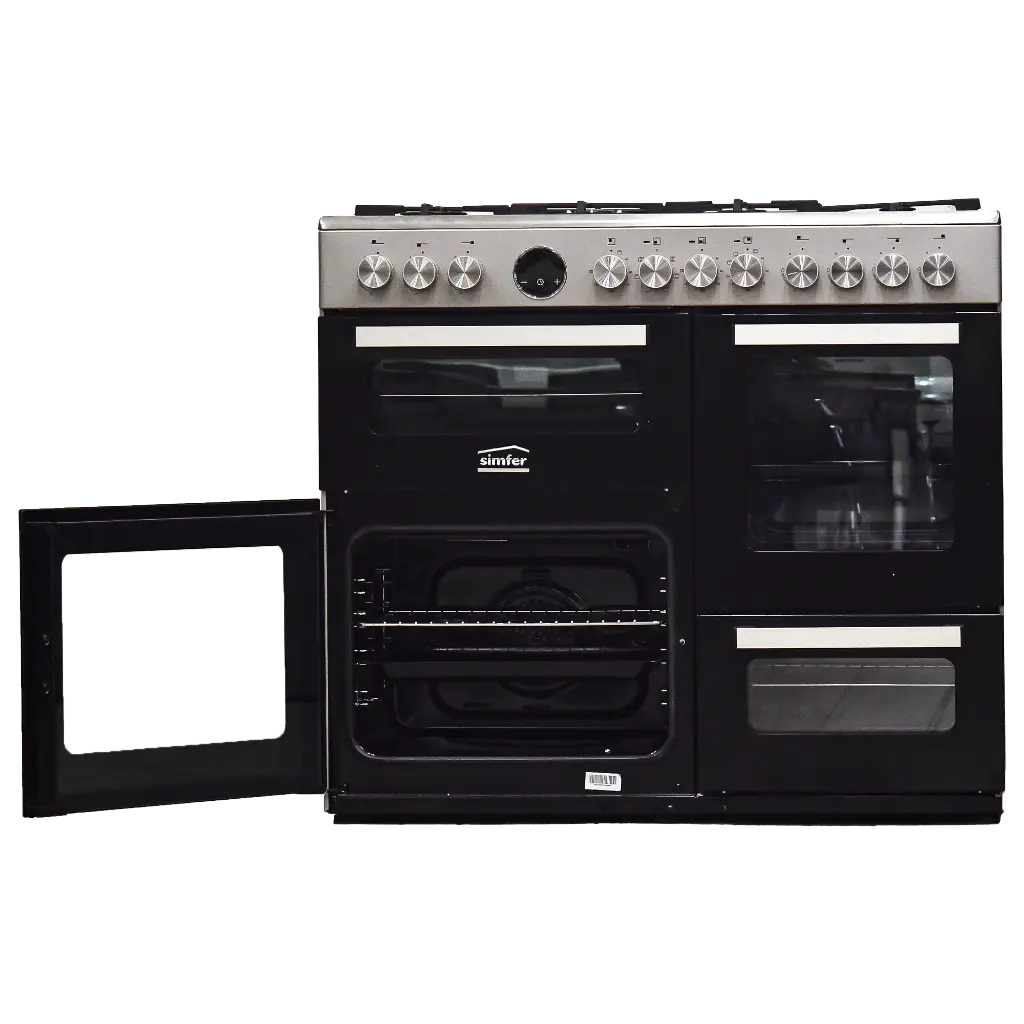 Simfer Cooker 7G F10074SEIX 100X60, Inox,WOK 