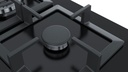 BOSCH BI HOB PPP6A6B20 60CM 4G BLK GLASS FRON 