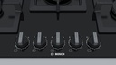 BOSCH BI HOB PPQ7A6B20 75CM 5G BLK DUAL WOK
