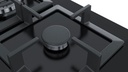 BOSCH BI HOB PPQ7A6B20 75CM 5G BLK DUAL WOK