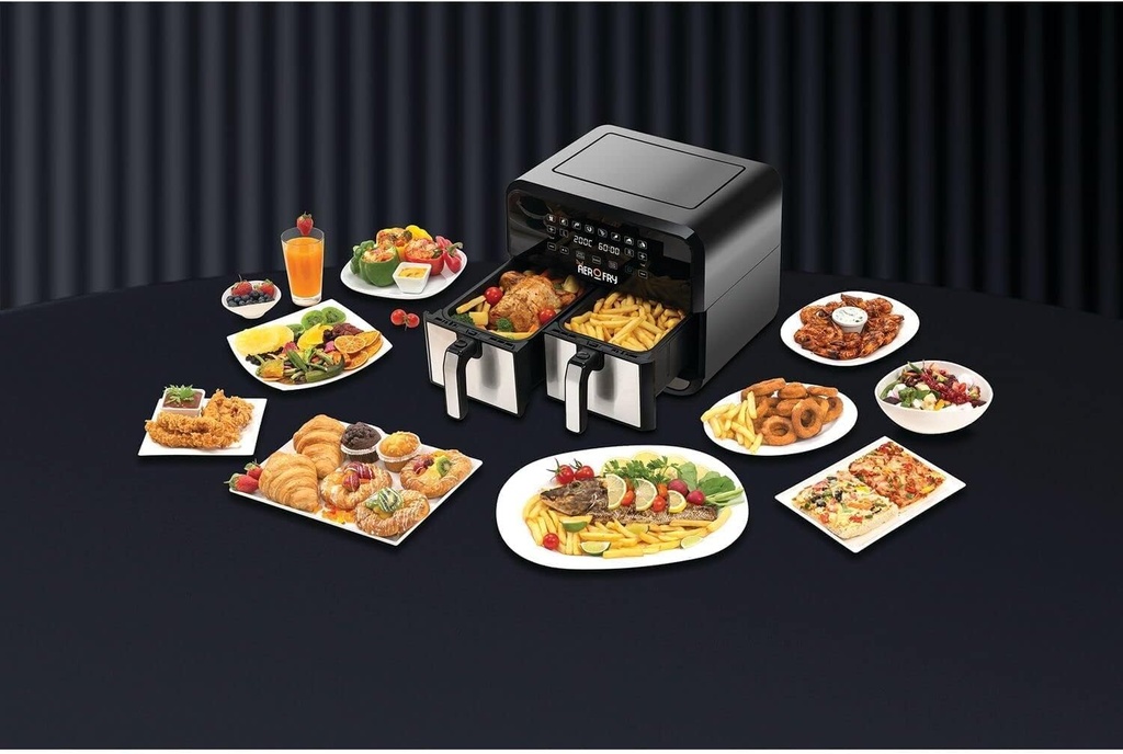 DIGITAL DUAL ZONE AIR FRYER DZAF1700-B5