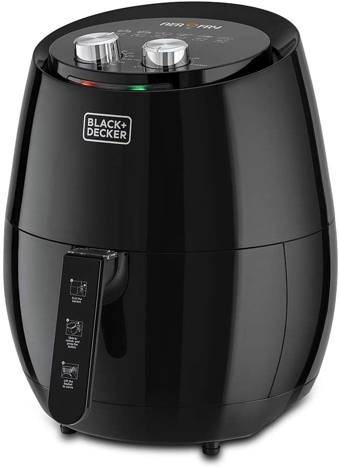 BLACK & DECKER AIR FRYER AF350-B5 4.5L MANUAL AEROFRY