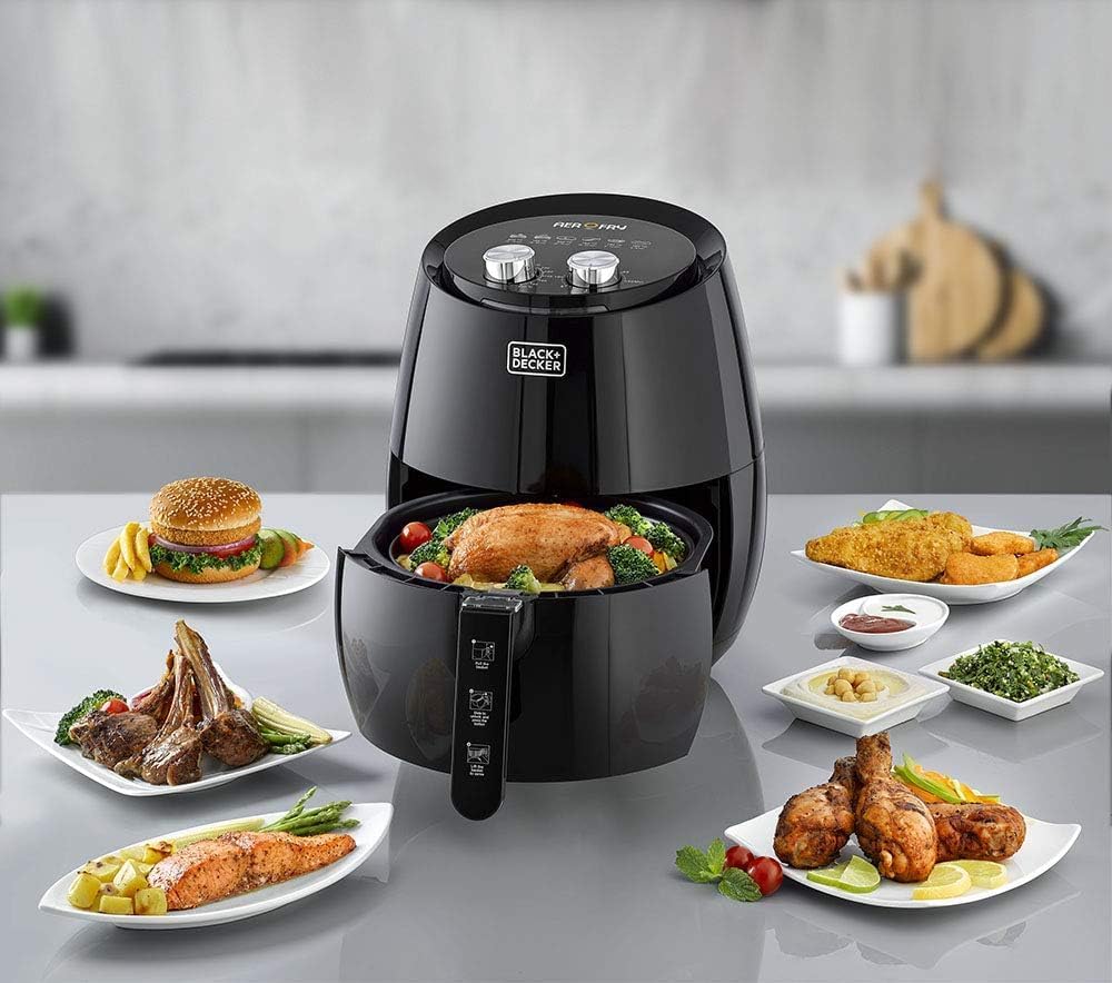 BLACK & DECKER AIR FRYER AF350-B5 4.5L MANUAL AEROFRY
