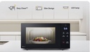 LG MS3032JAS Neochef® Microwave Oven, 30L - EasyClean™ Antibacterial Coating, Sleek Design