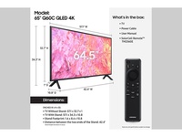 SAMSUNG 55" QLED TV QA55Q60CAUXKE - 4K, QPICTURE, QSTYLE, QSMART