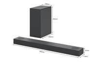 LG SOUNDBAR S75Q - 380W, 3.1.2CH, DOLBY ATMOS, BT, WIRELESS S/WOOFER