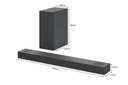 LG SOUNDBAR S75Q - 380W, 3.1.2CH, DOLBY ATMOS, BT, WIRELESS S/WOOFER