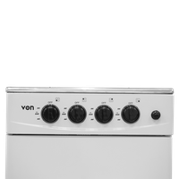 VON TT COOKER 4G VAC5C040CY 2in1 CYL WHITE