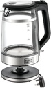 BLACK & DECKER DOUBLE WALL GLASS CORDLESS KETTLE GK220-B5