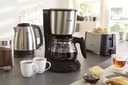 Philips Daily Collection HD7462 Drip coffee maker 1.2L 15cups Black, Stainless steel - coffee makers (freestanding, Semi-auto, Drip coffee maker, Ground coffee, Coffee, Black, Stainless steel)