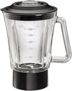 BLACK & DECKER BX600G-B5 600W GLASS BLENDER WITH 2 MILLS