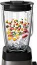 PHILIPS Series 5000 Blender, Metallic, 1000W metal, variable speed, 2l glass jar, 1 tumbler, problend 6, pulse button HR3573/91. 2 years warranty