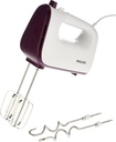 PHILIPS Daily Hand Mixer HR3740/11: 400W, 5 speeds and turbo, wire beaters and dough hooks, easy to clean, easy to eject