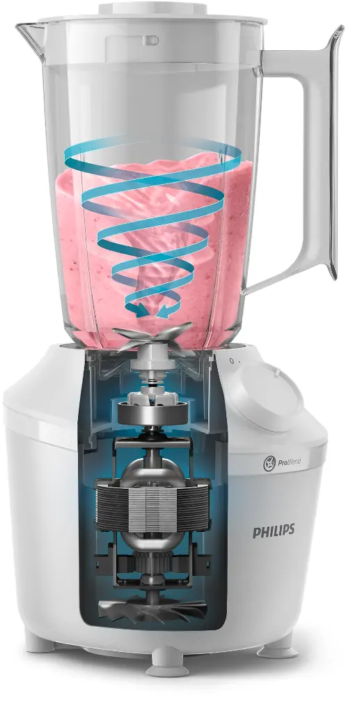 Philips HR2041/10 3000 Series Blender, 1L plastic Jar - 450W