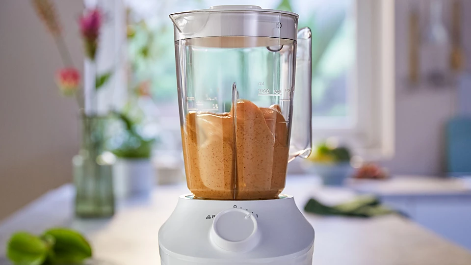 Philips HR2041/10 3000 Series Blender, 1L plastic Jar - 450W