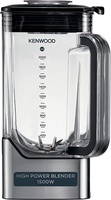 KENWOOD PREMIUM POWER BLENDER 1500W SMOOTHIE BLENDER WITH 2L TRITAN JAR, 500ML SMOOTHIE2GO BOTTLE & LID, BLENDER TAMPER/FOOD PRESSER, 6 SPEED+3 PRESET PROGRAMS, ICE CRUSH FUNCTION BLM91.640SS 