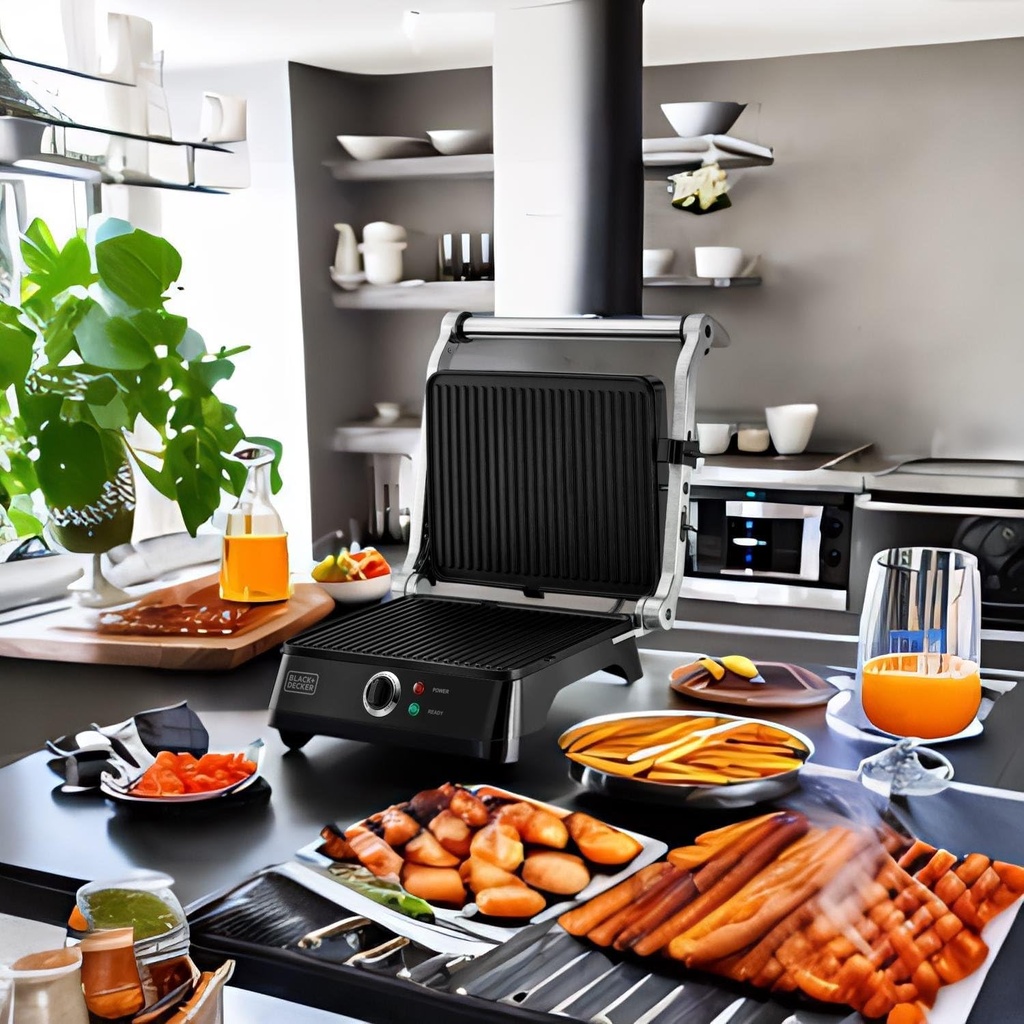 BLACK & DECKER CG1400-B5 1400W CONTACT GRILL