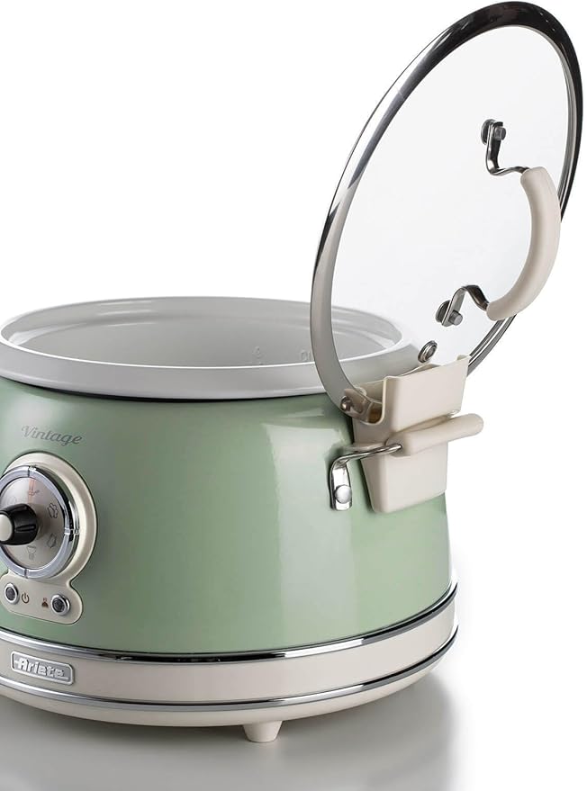 ARIETE 2904 CR GREEN RICE COOKER & SLOW COOKER 