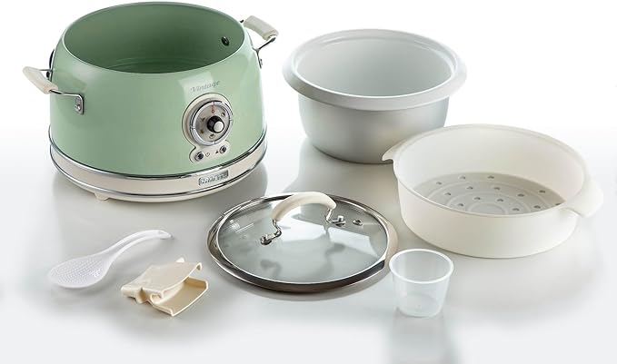 ARIETE 2904 CR GREEN RICE COOKER & SLOW COOKER 