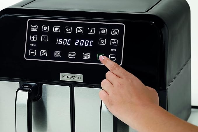 KENWOOD HFM75.000MB DUAL AIR FRYER - 4L+4L