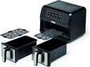 KENWOOD HFM75.000MB DUAL AIR FRYER - 4L+4L