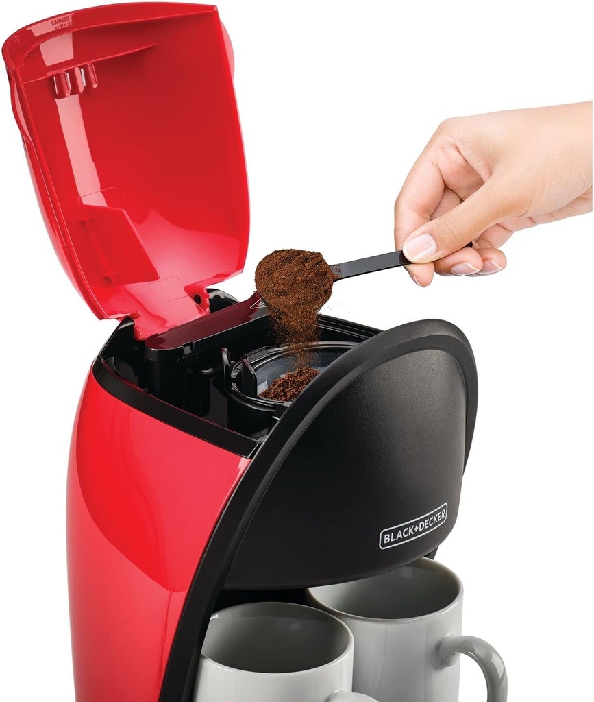 BLACK & DECKER Coffee Maker DCM48-B5 450W With Two Coffee Mugs