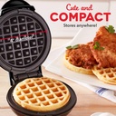 Dash DMW001BK Mini Waffle Maker - Black