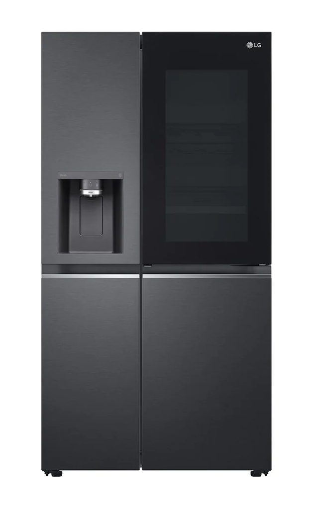 LG GC-X257CQES Side by Side Fridge, 635 L - InstaView, UVnano™ Dispenser, HygieneFresh+™