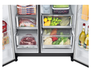 LG GC-X257CQES Side by Side Fridge, 635 L - InstaView, UVnano™ Dispenser, HygieneFresh+™