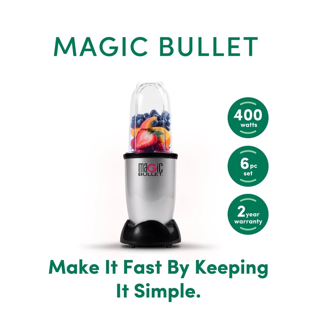 Magic Bullet MB4-0612 6 Piece Set