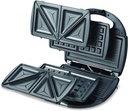 KENWOOD SANDWICH MAKER SMM01 3 IN 1 SANDWICH, GRILL/GRIDDLE, WAFFLE, DUAL PLATE PRESS FOR TOASTIES, EASY TO USE & CLEAN, NON-STICK PLATES, COMPACT SIZE BREAD TOASTER