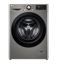 LG F4R3VYG6P Front Load Washing Machine, 9KG - AI DD Technology, Steam Technology,